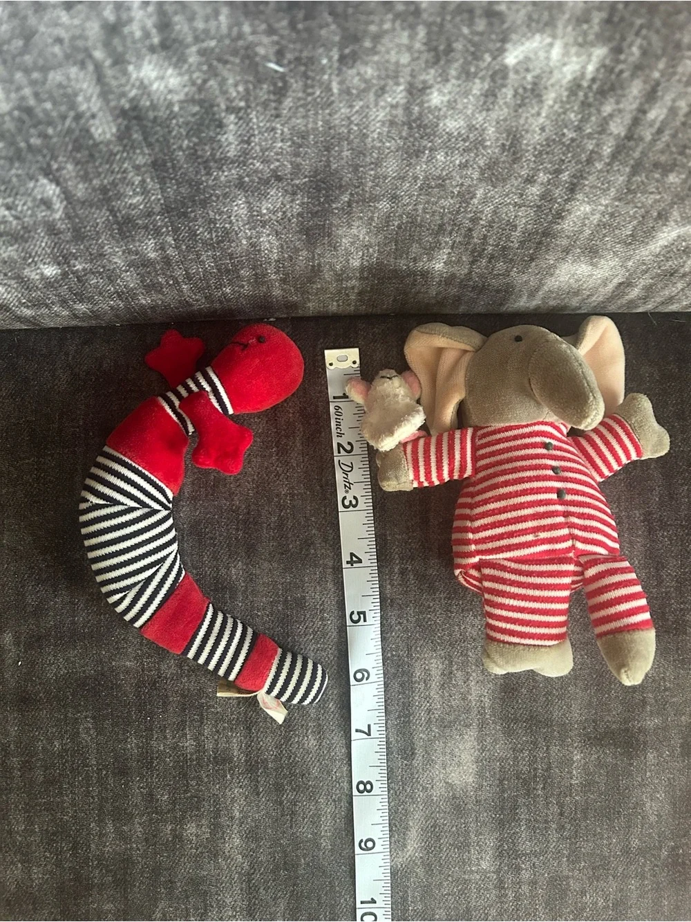 Jellycat bunny attached